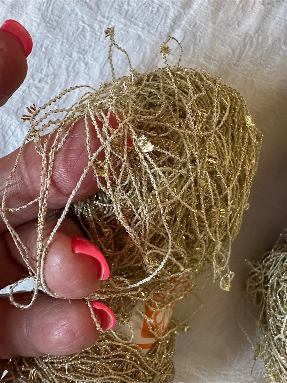 Yarn Bundle Gold Decorative Party Yarn Multipack